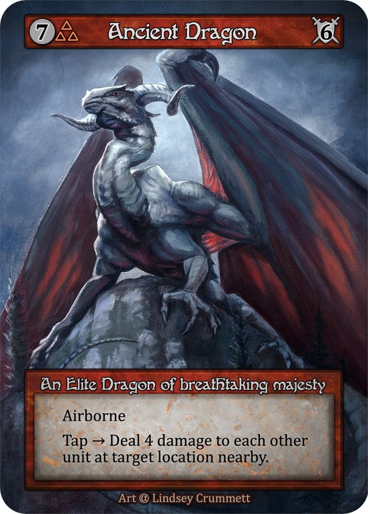 Image for Ancient Dragon (Alpha) - Sorcery: Contested Realm