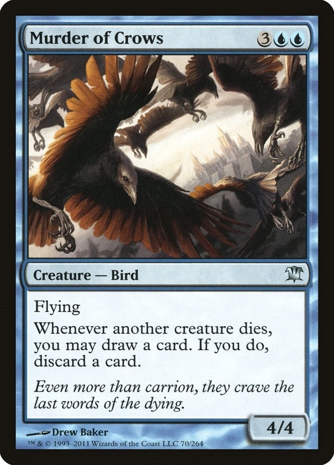 Image for Murder of Crows (Innistrad) (70) - Magic: The Gathering