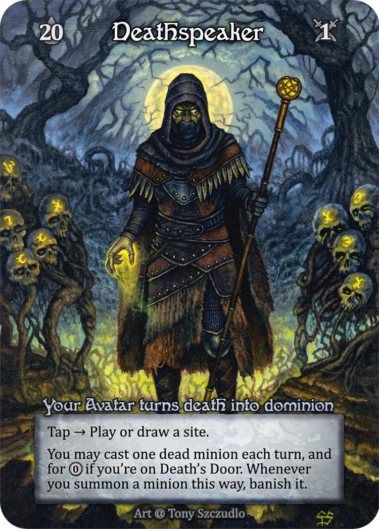 Image for Deathspeaker (Alpha) - Sorcery: Contested Realm