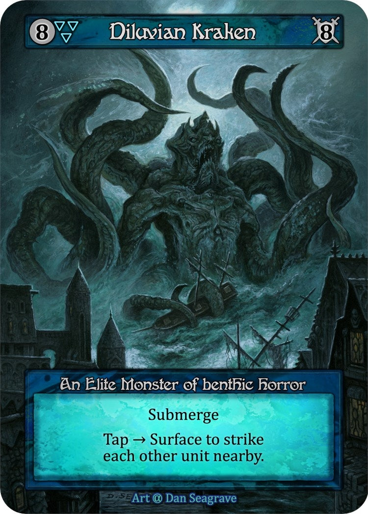 Image for Diluvian Kraken (Alpha) - Sorcery: Contested Realm