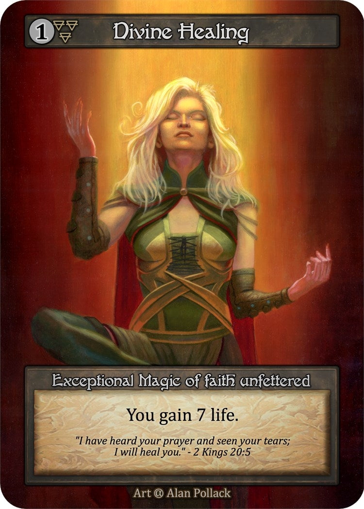 Image for Divine Healing (Alpha) - Sorcery: Contested Realm
