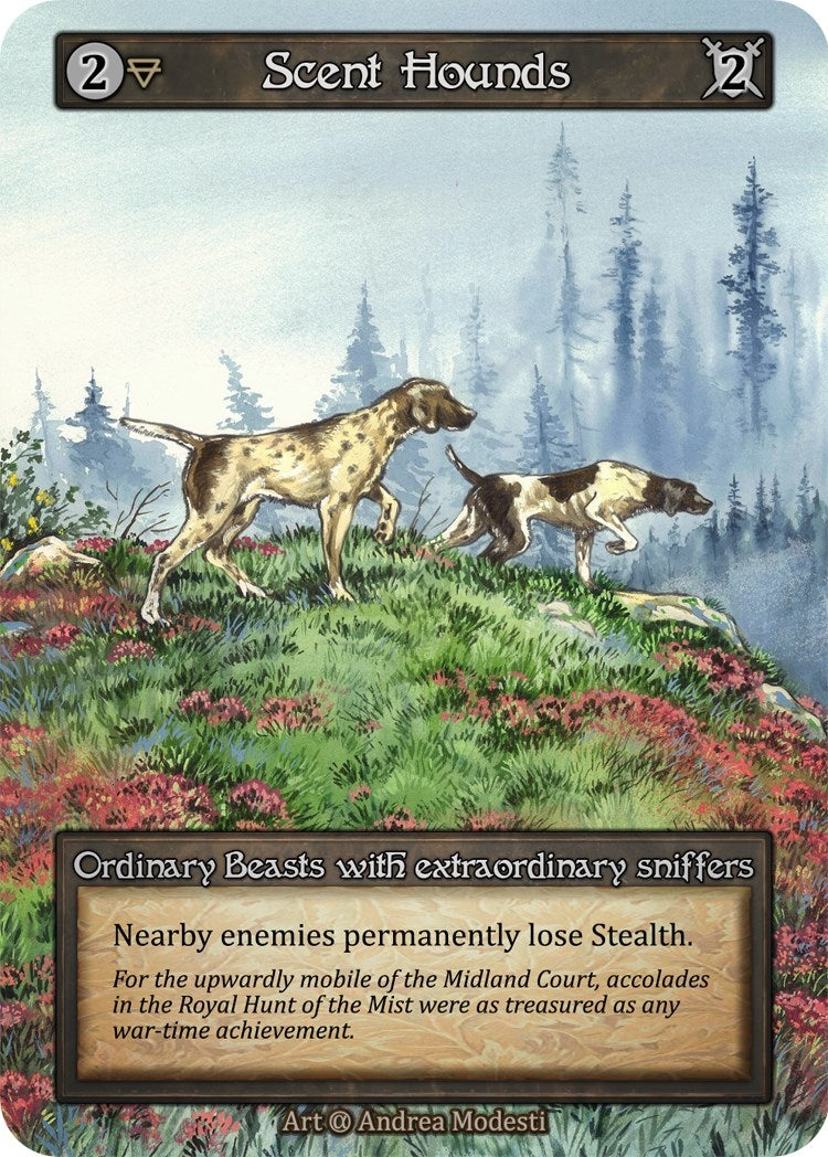 Image for Scent Hounds (Alpha) - Sorcery: Contested Realm