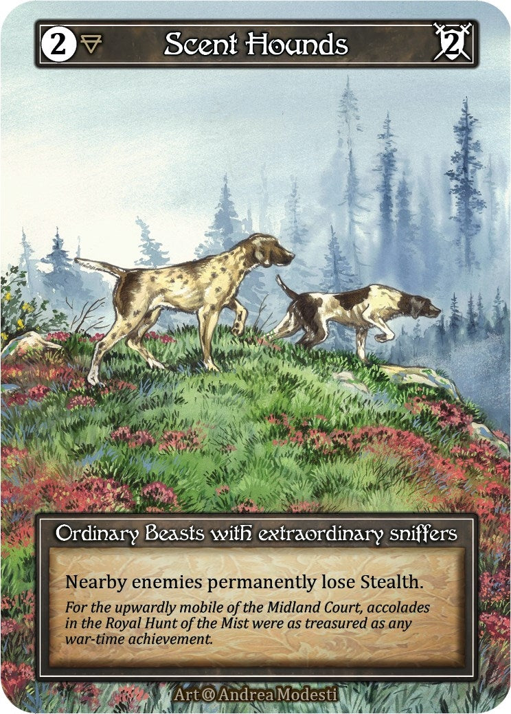 Image for Scent Hounds (Foil) (Alpha) - Sorcery: Contested Realm