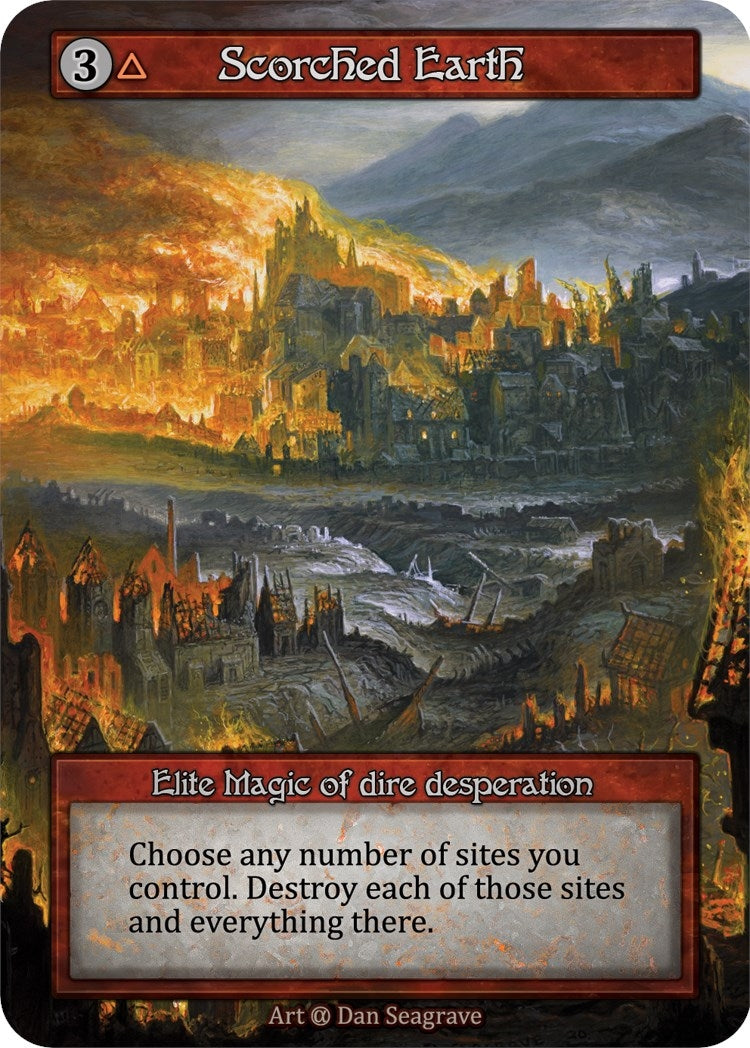 Image for Scorched Earth (Alpha) - Sorcery: Contested Realm