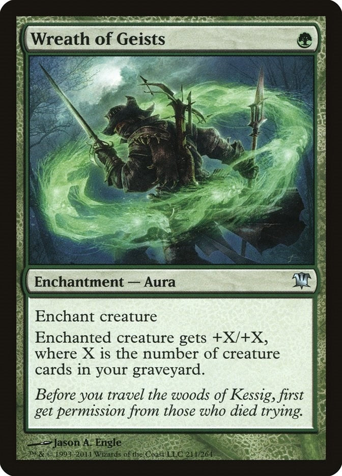 Image for Wreath of Geists (Innistrad) (211) - Magic: The Gathering