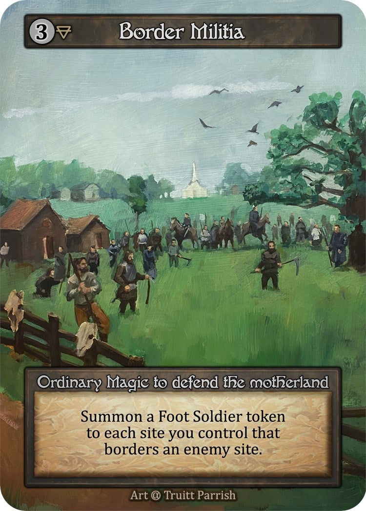 Image for Border Militia (Alpha) - Sorcery: Contested Realm