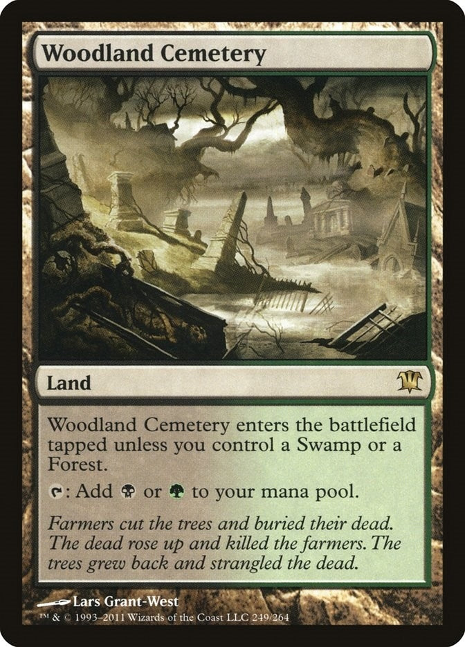 Image for Woodland Cemetery (Innistrad) (249) - Magic: The Gathering