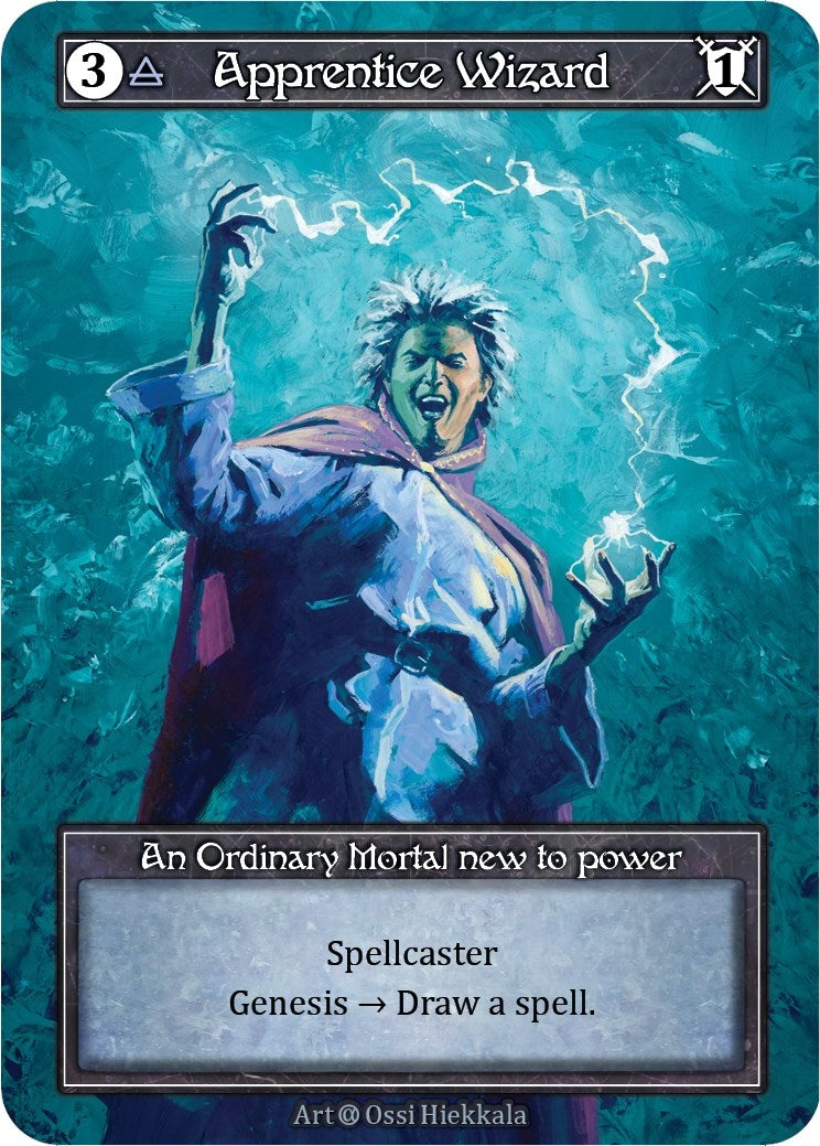 Image for Apprentice Wizard (Foil) (Alpha) - Sorcery: Contested Realm