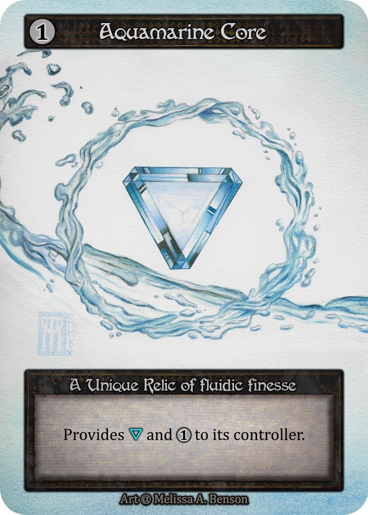 Image for Aquamarine Core (Alpha) - Sorcery: Contested Realm