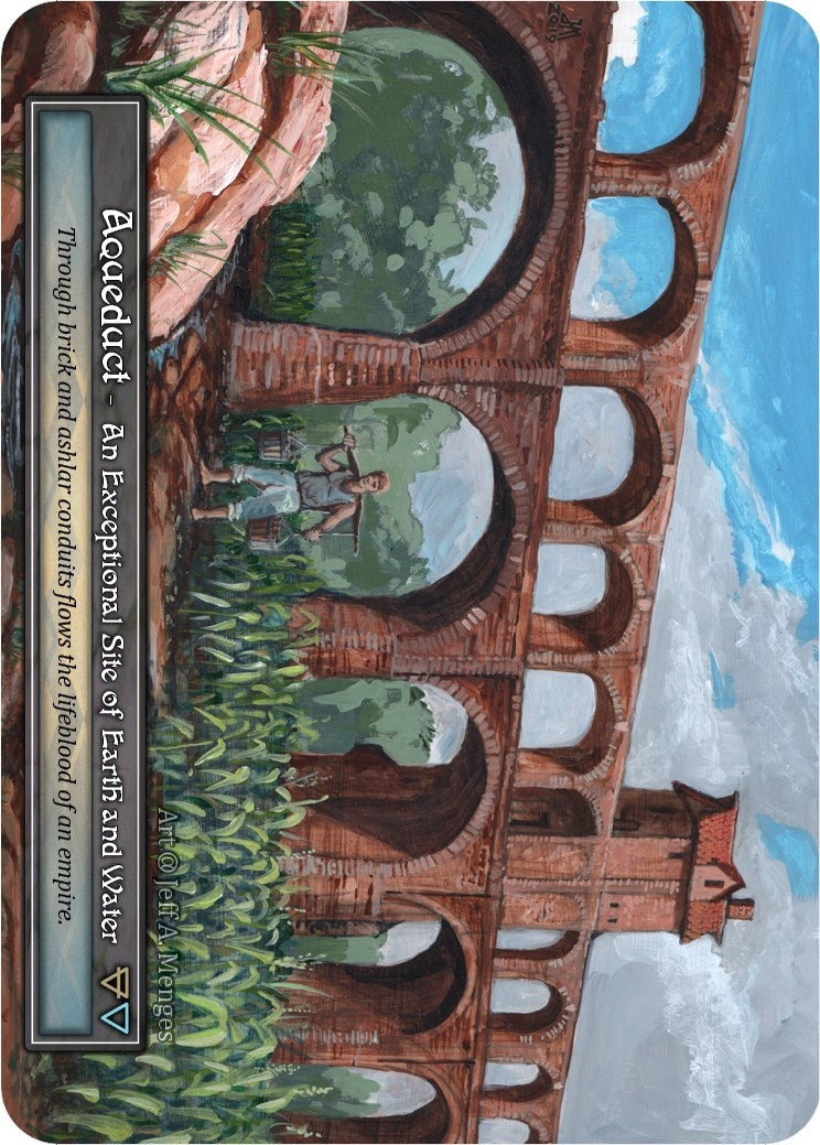 Image for Aqueduct (Foil) (Alpha) - Sorcery: Contested Realm
