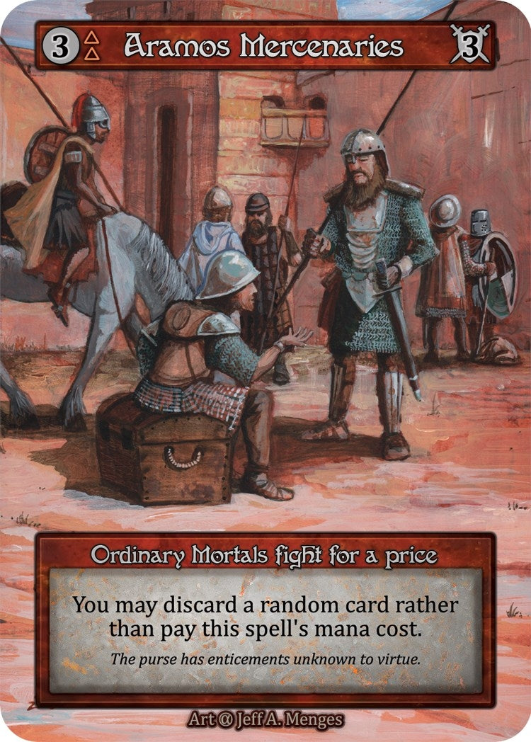 Image for Aramos Mercenaries (Alpha) - Sorcery: Contested Realm