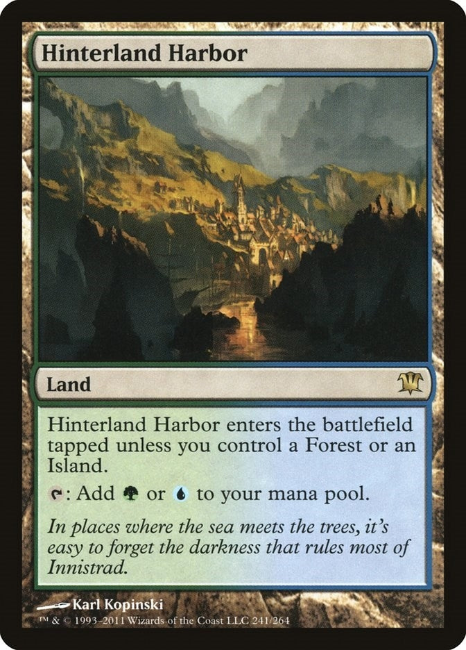 Image for Hinterland Harbor (Innistrad) (241) - Magic: The Gathering