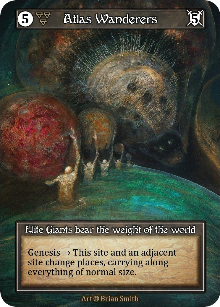 Image for Atlas Wanderers (Foil) (Alpha) - Sorcery: Contested Realm
