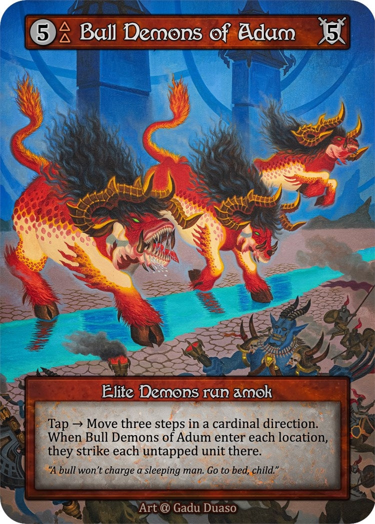 Image for Bull Demons of Adum (Alpha) - Sorcery: Contested Realm