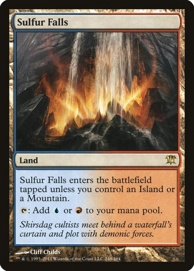 Image for Sulfur Falls (Innistrad) (248) - Magic: The Gathering