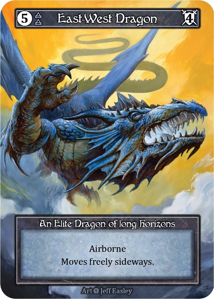 Image for East-West Dragon (Foil) (Alpha) - Sorcery: Contested Realm
