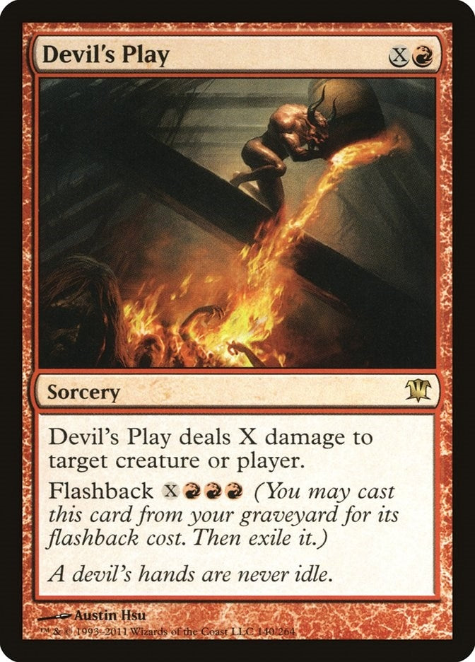 Image for Devil's Play (Innistrad) (140) - Magic: The Gathering