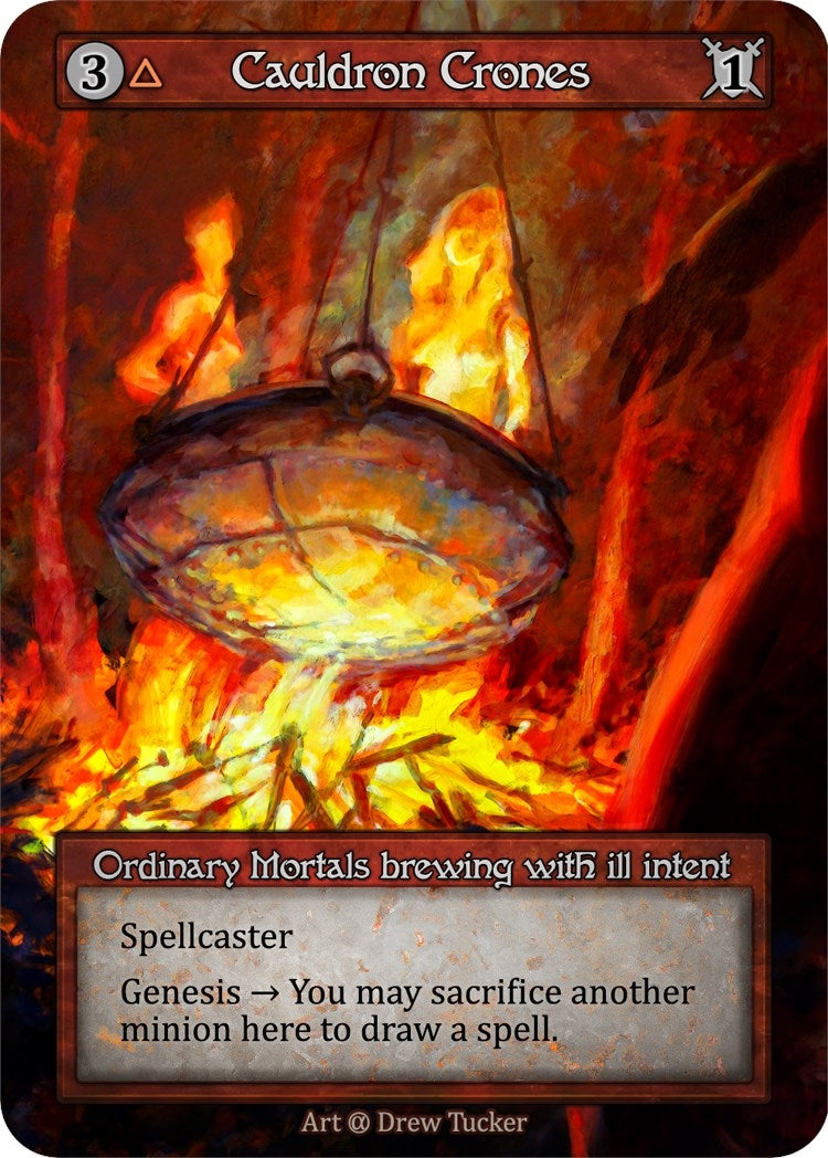 Image for Cauldron Crones (Alpha) - Sorcery: Contested Realm
