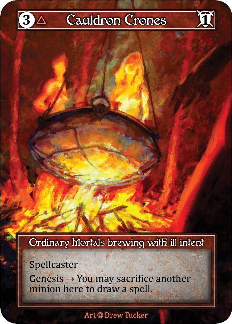 Image for Cauldron Crones (Foil) (Alpha) - Sorcery: Contested Realm