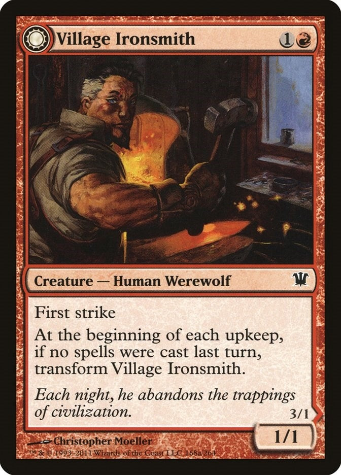 Image for Village Ironsmith (Innistrad) (168) - Magic: The Gathering