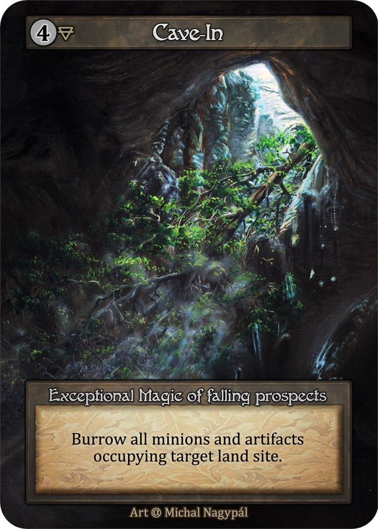 Image for Cave-In (Alpha) - Sorcery: Contested Realm