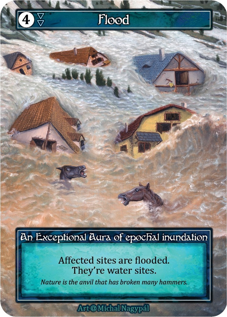Image for Flood (Foil) (Alpha) - Sorcery: Contested Realm