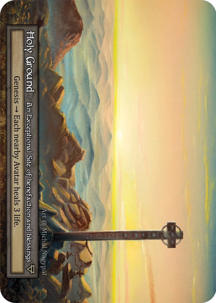 Image for Holy Ground (Alpha) - Sorcery: Contested Realm