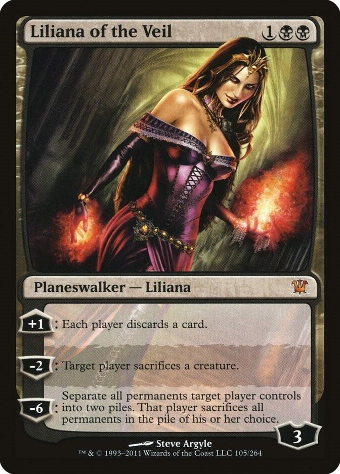 Image for Liliana of the Veil (Innistrad) (105) - Magic: The Gathering