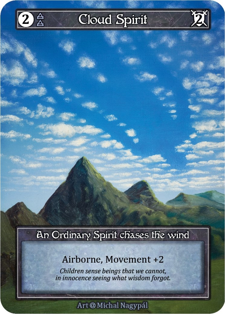 Image for Cloud Spirit (Foil) (Alpha) - Sorcery: Contested Realm