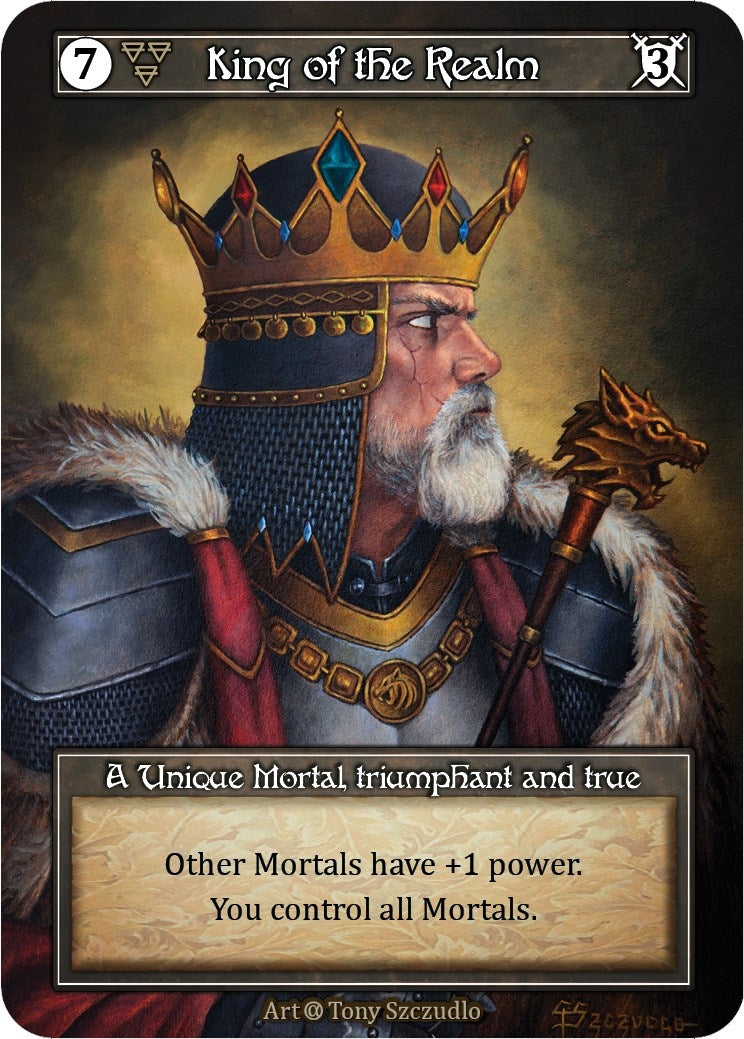 Image for King of the Realm (Foil) (Alpha) - Sorcery: Contested Realm