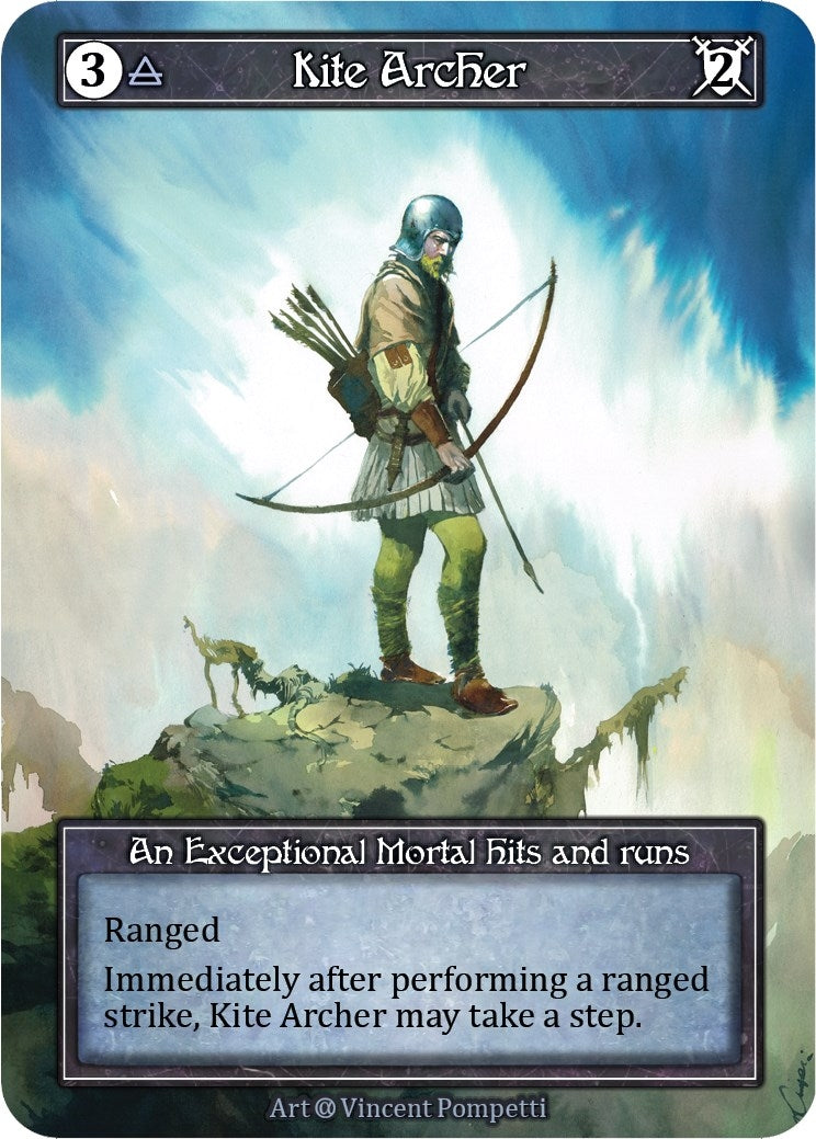Image for Kite Archer (Foil) (Alpha) - Sorcery: Contested Realm