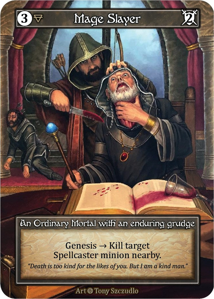 Image for Mage Slayer (Foil) (Alpha) - Sorcery: Contested Realm