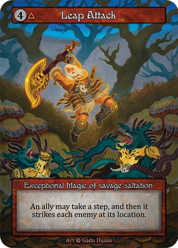 Image for Leap Attack (Alpha) - Sorcery: Contested Realm
