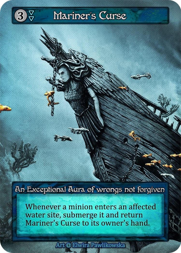 Image for Mariner's Curse (Alpha) - Sorcery: Contested Realm