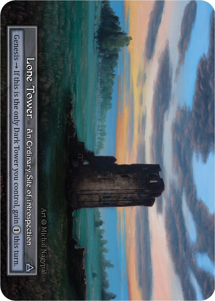 Image for Lone Tower (Foil) (Alpha) - Sorcery: Contested Realm