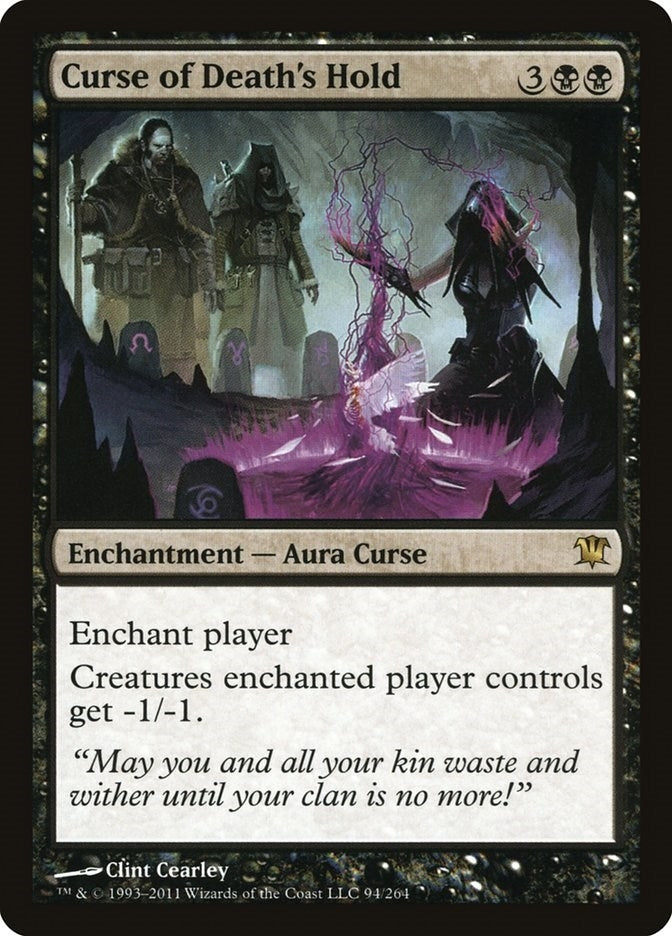Image for Curse of Death's Hold (Innistrad) (94) - Magic: The Gathering
