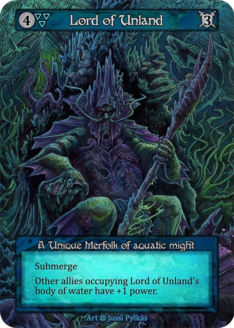 Image for Lord of Unland (Foil) (Alpha) - Sorcery: Contested Realm