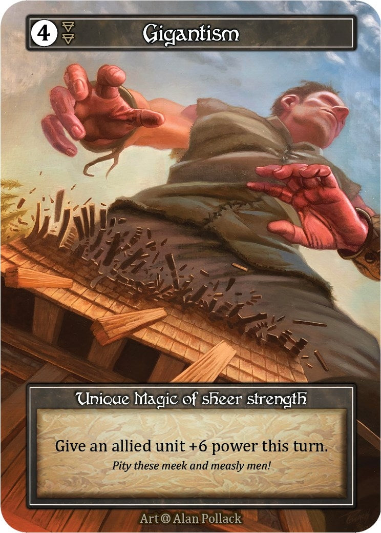 Image for Gigantism (Foil) (Alpha) - Sorcery: Contested Realm