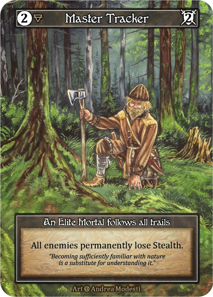 Image for Master Tracker (Foil) (Alpha) - Sorcery: Contested Realm