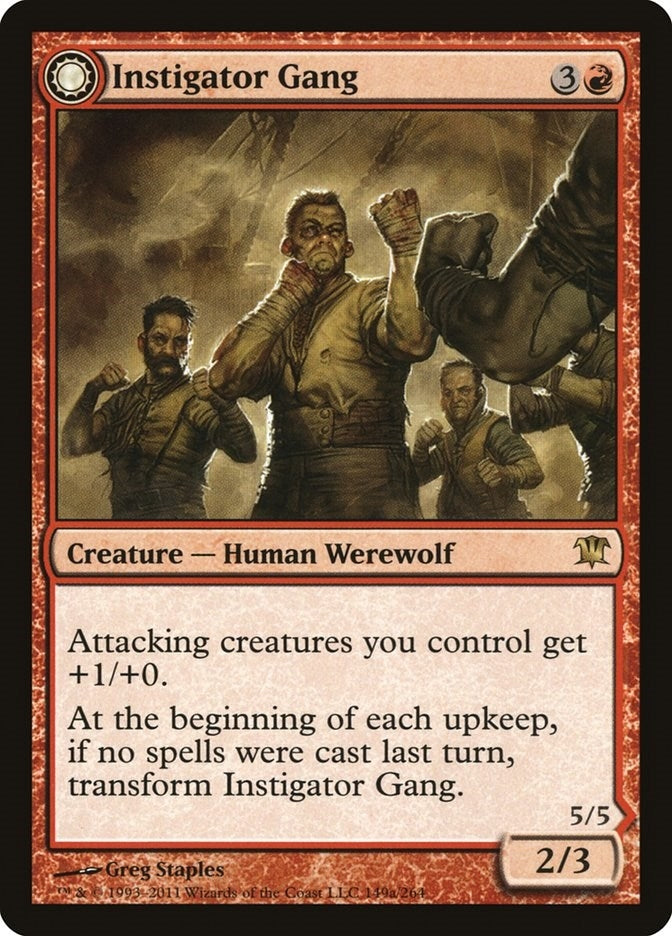 Image for Instigator Gang (Innistrad) (149) - Magic: The Gathering