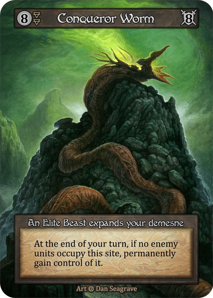 Image for Conqueror Worm (Alpha) - Sorcery: Contested Realm