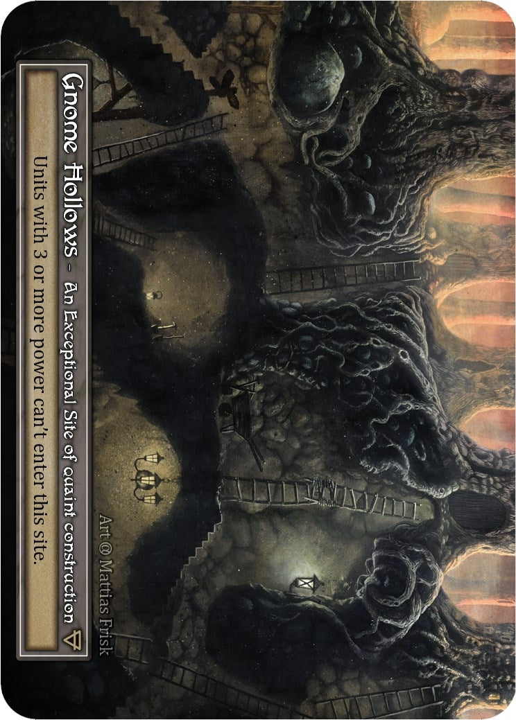 Image for Gnome Hollows (Foil) (Alpha) - Sorcery: Contested Realm