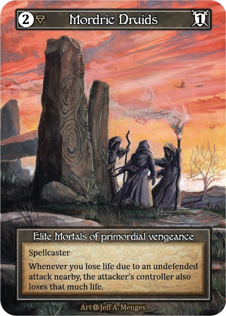 Image for Mordric Druids (Foil) (Alpha) - Sorcery: Contested Realm