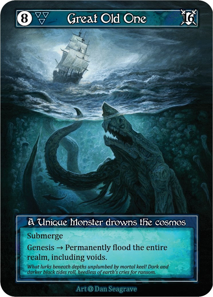 Image for Great Old One (Foil) (Alpha) - Sorcery: Contested Realm