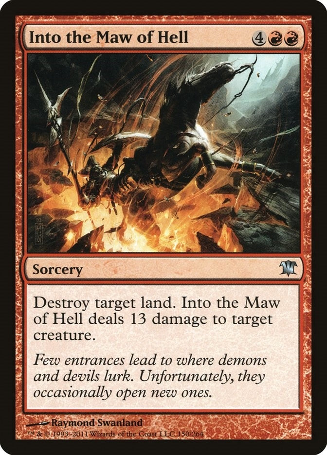 Image for Into the Maw of Hell (Innistrad) (150) - Magic: The Gathering