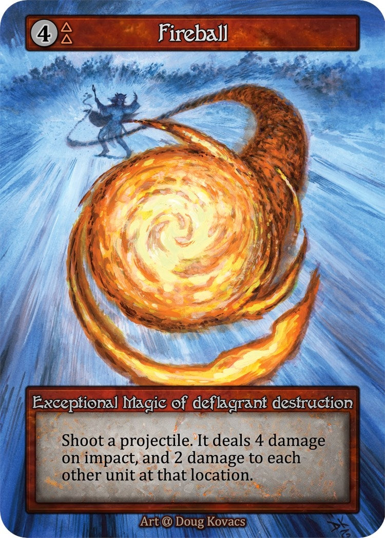 Image for Fireball (Alpha) - Sorcery: Contested Realm