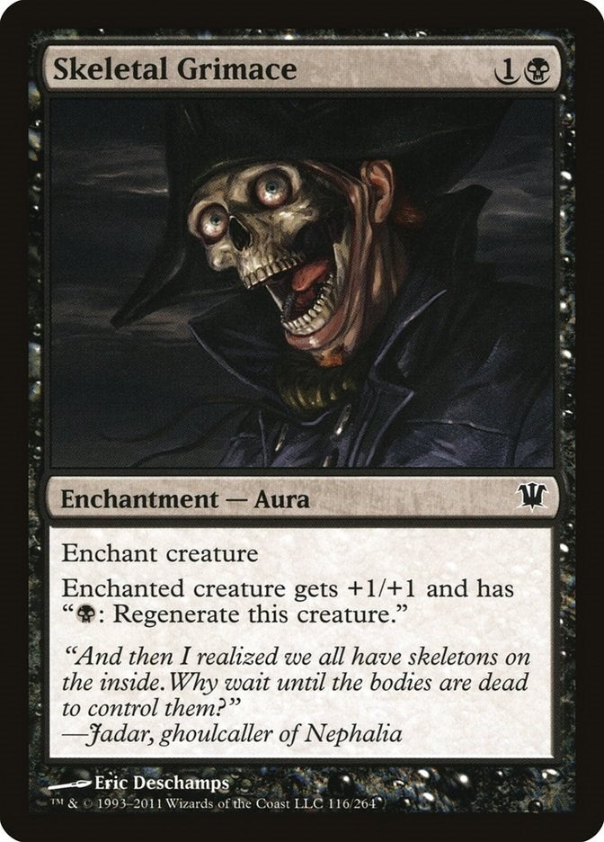 Image for Skeletal Grimace (Innistrad) (116) - Magic: The Gathering