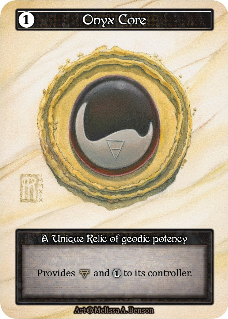 Image for Onyx Core (Foil) (Alpha) - Sorcery: Contested Realm