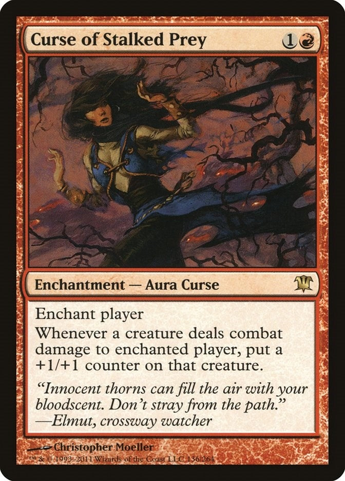 Image for Curse of Stalked Prey (Innistrad) (136) - Magic: The Gathering