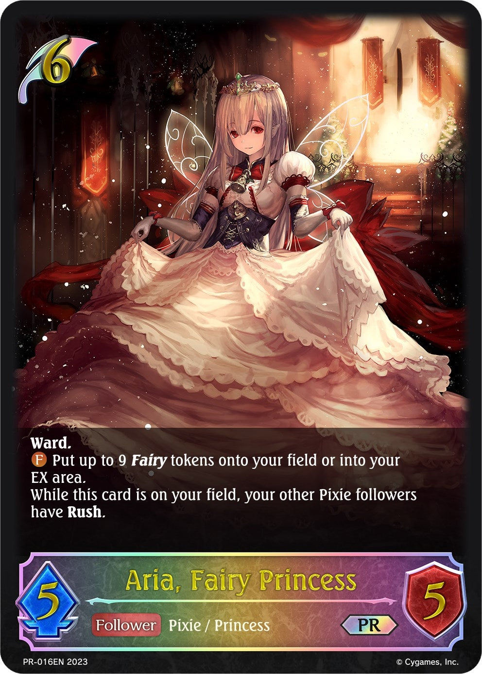 Image for Aria, Fairy Princess (Shadowverse: Evolve Promo Cards) (PR-016EN) - Shadowverse: Evolve